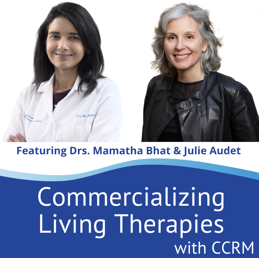 Podcast S3E1 featuring Drs. Mamatha Bhat and Julie Audet.